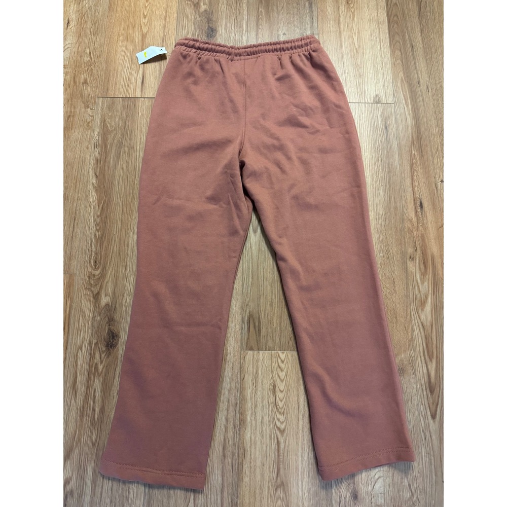 Volcom Womens Clay Brown Wide Leg Graphic Sweatpants B1202501 Small - Picture 6 of 7
